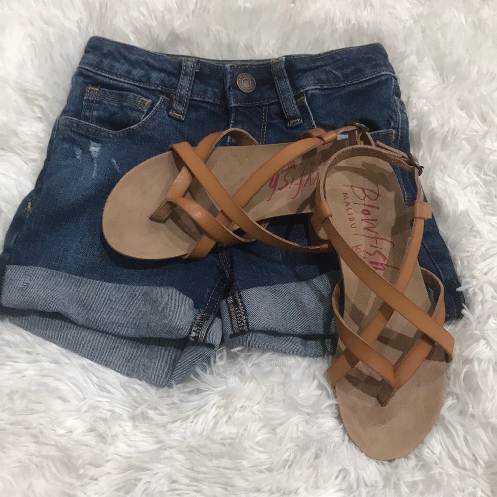 🧡 Like NEW Blowfish Strappy Sandals